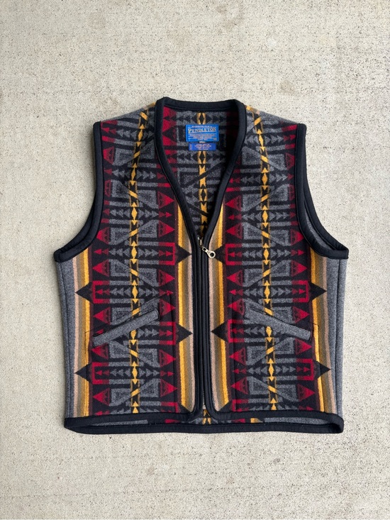 Pendleton Other - Vintage Pendleton High Grade Western Wear Wool Blend Vest - Size Medium
